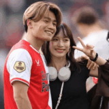 由布菜月の馴れ初め｜上田綺世との出会いは友達の友達？交際から結婚まで