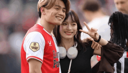 由布菜月の馴れ初め｜上田綺世との出会いは友達の友達？交際から結婚まで